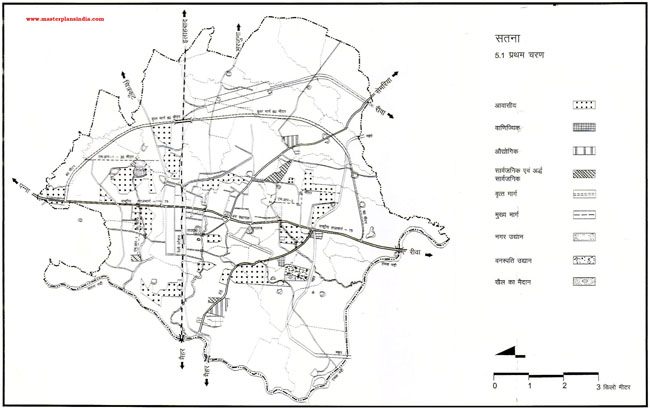 Satna First Phase Map