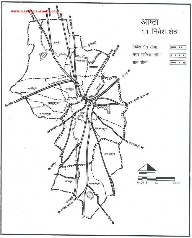 Astha Planning Area Map