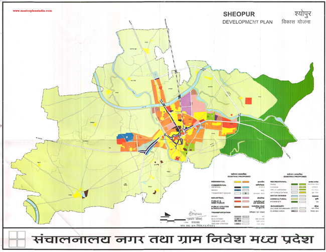 Sheopur Development Plan Map