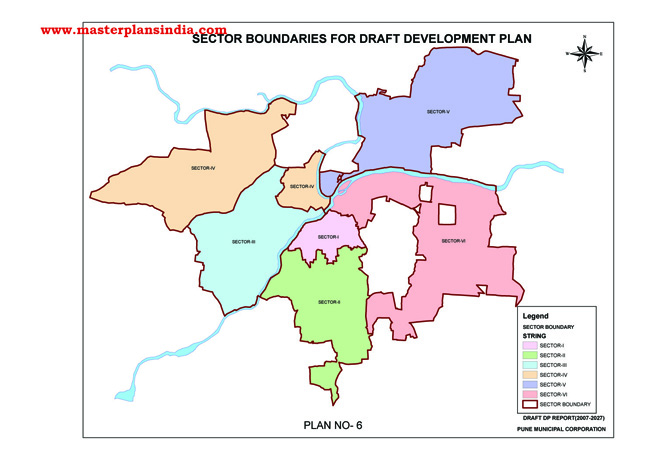 Boundaries of Sectors in Pune
