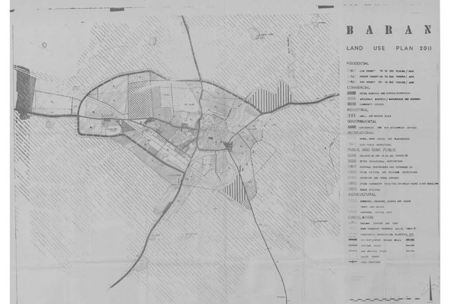 Baran Land Use Map 2011