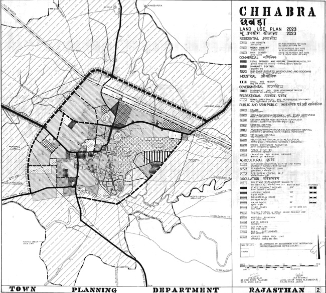 Chhabra Master Development Plan 2023 Map