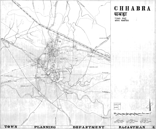 Chhabra Town Map