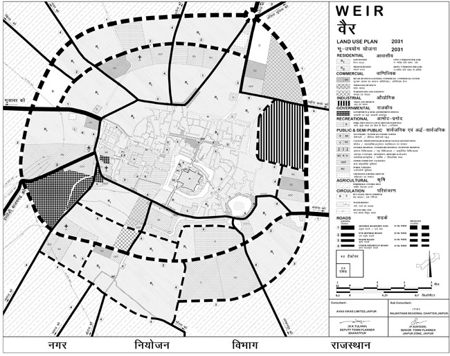 Weir Master Development Plan 2031 Map