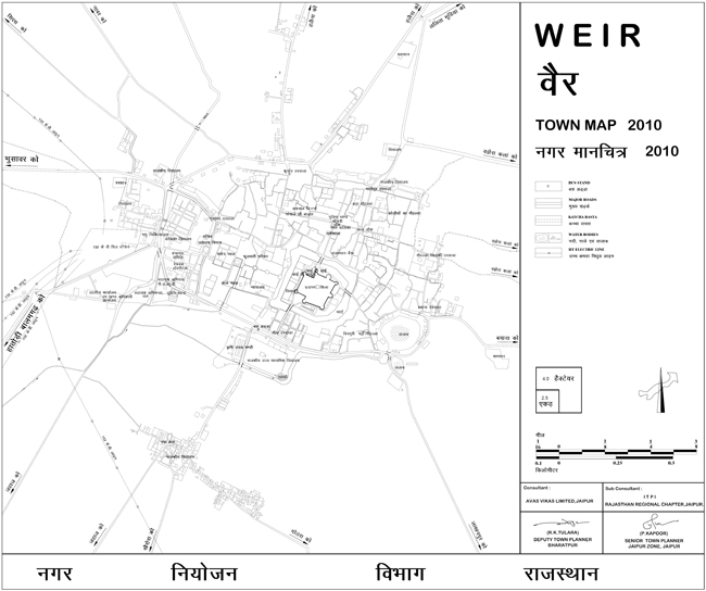 Weir Town Map 2010