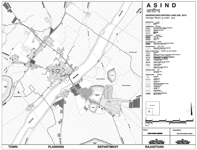 Asind Existing Land Use Plan 2010 Map