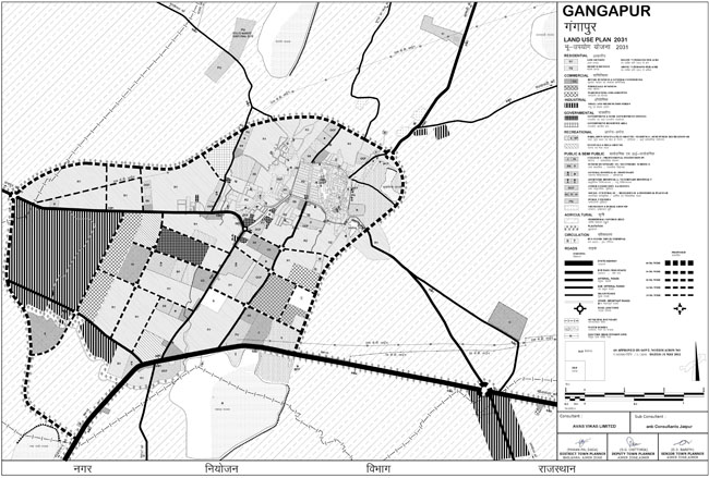 Gangapur Master Development Plan 2031 Map