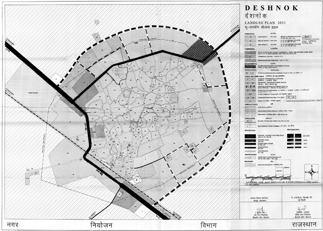 Deshnok Master Development Plan 2031 Map