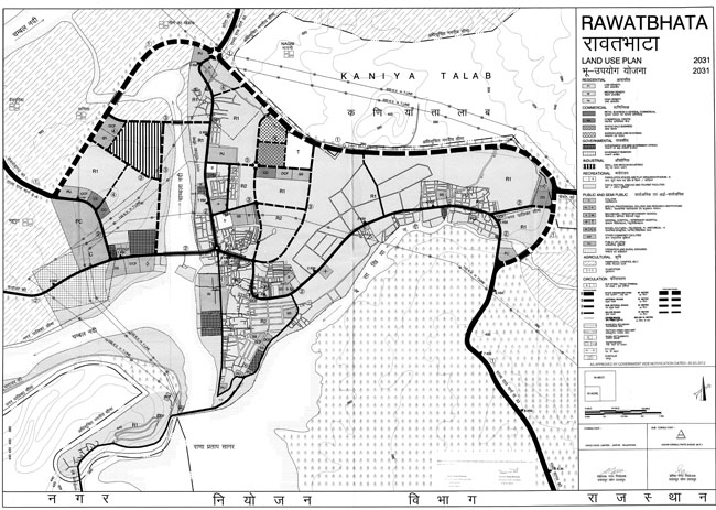 Rawatbhata Master Development Plan 2031 Map
