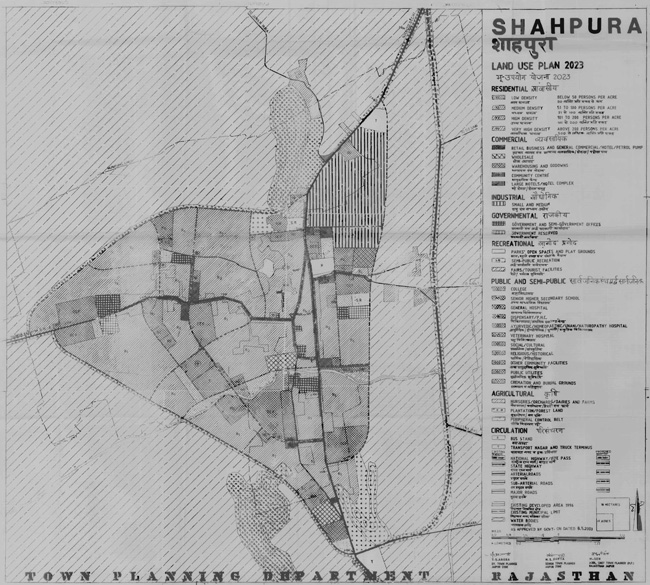 Shahpura Master Development Plan 2023 Map 