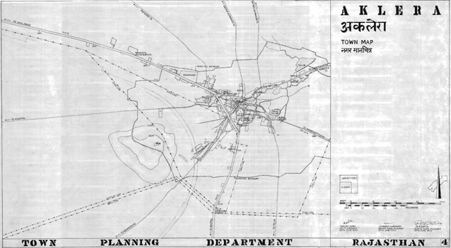 Aklera Town Map