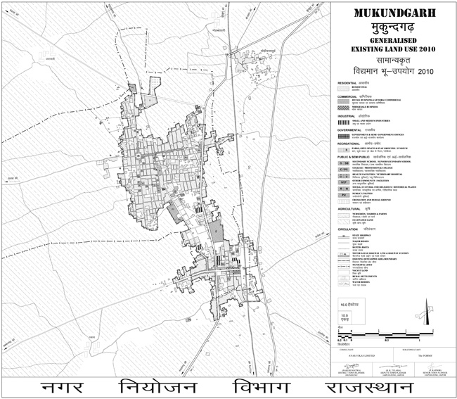 Mukundgarh Land Use Map 2010