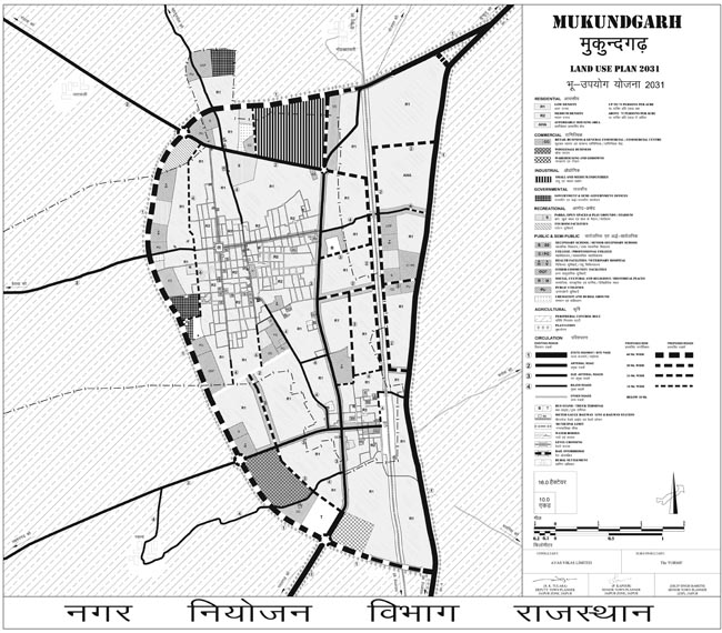 Mukundgarh Master Development Plan 2031 Map