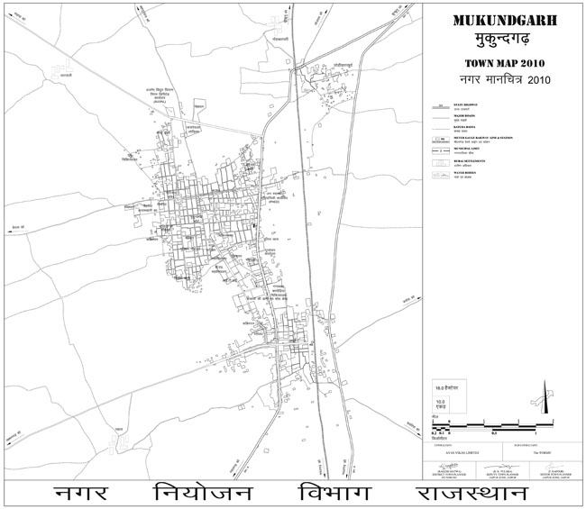 Mukundgarh Town Map 2010