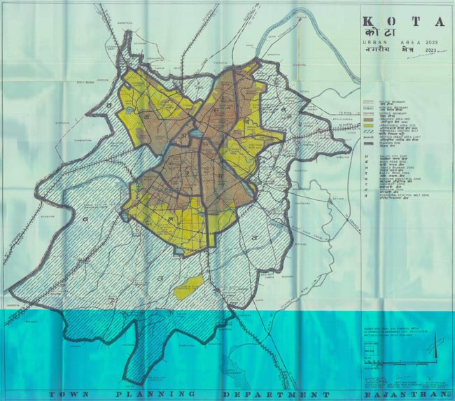Kota Urban Area 2023 Map