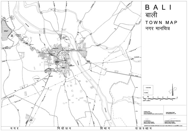 Bali Town Map