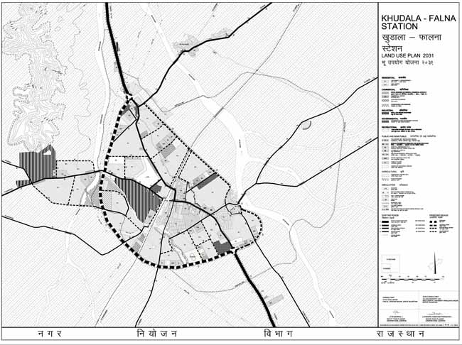 Khudala Falna Station Master Development Plan 2031 Map