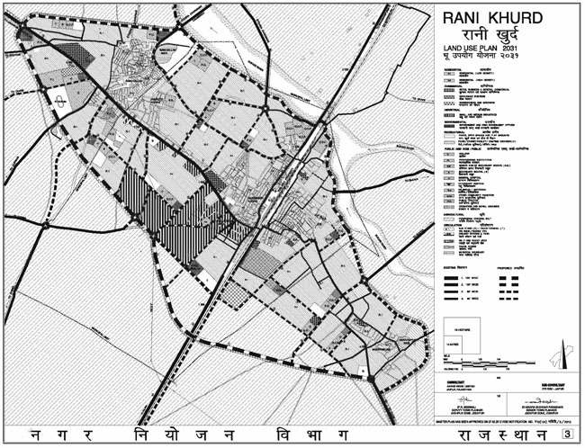 Rani Khurd Master Development Plan 2031 Map
