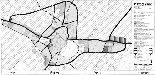 Deogarh Master Development Plan 2032 Map