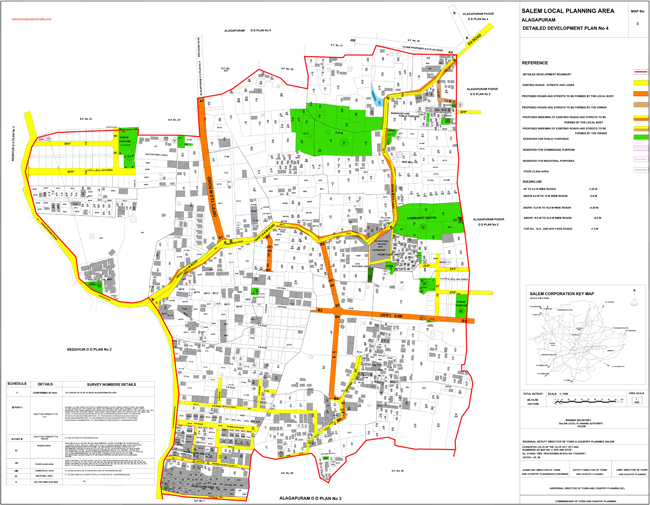 Alagapuram Development Plan-4 Map 3
