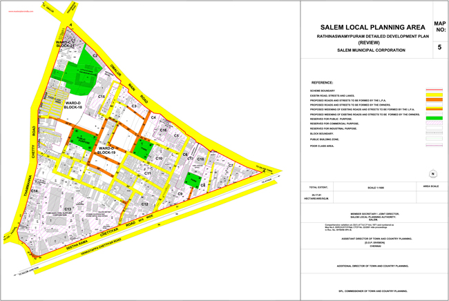 Rathinaswamypuram Development Plan Map5
