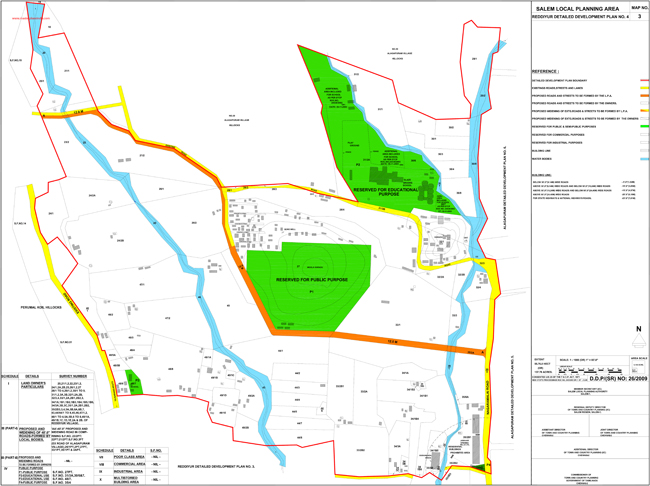 Reddiyur Development Plan-4 Map 3
