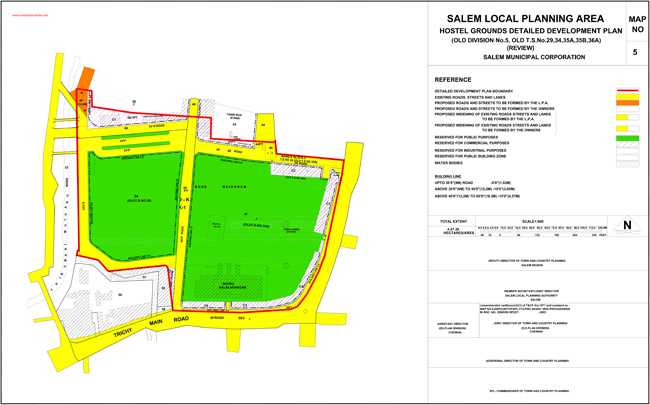 Salem Hostel Ground Development Plan