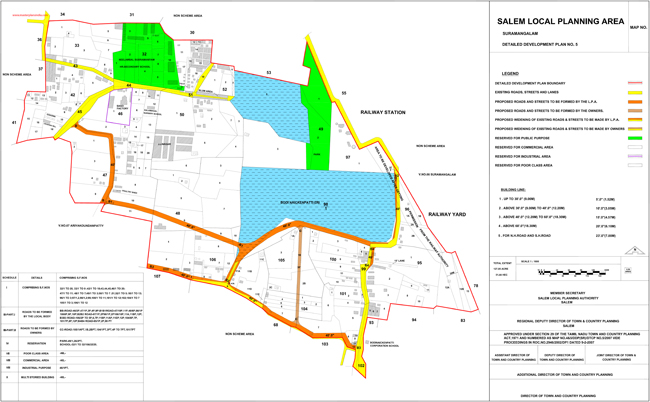 Suramangalam Development Plan-5 Map