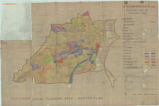 Tuticorin Town Master Plan Map