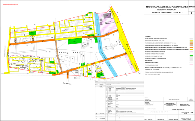 Tiruchirappalli Golden Rock Development Plan -1 Map4