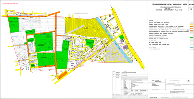 Tiruchirappalli Golden Rock Development Plan -2 Map4